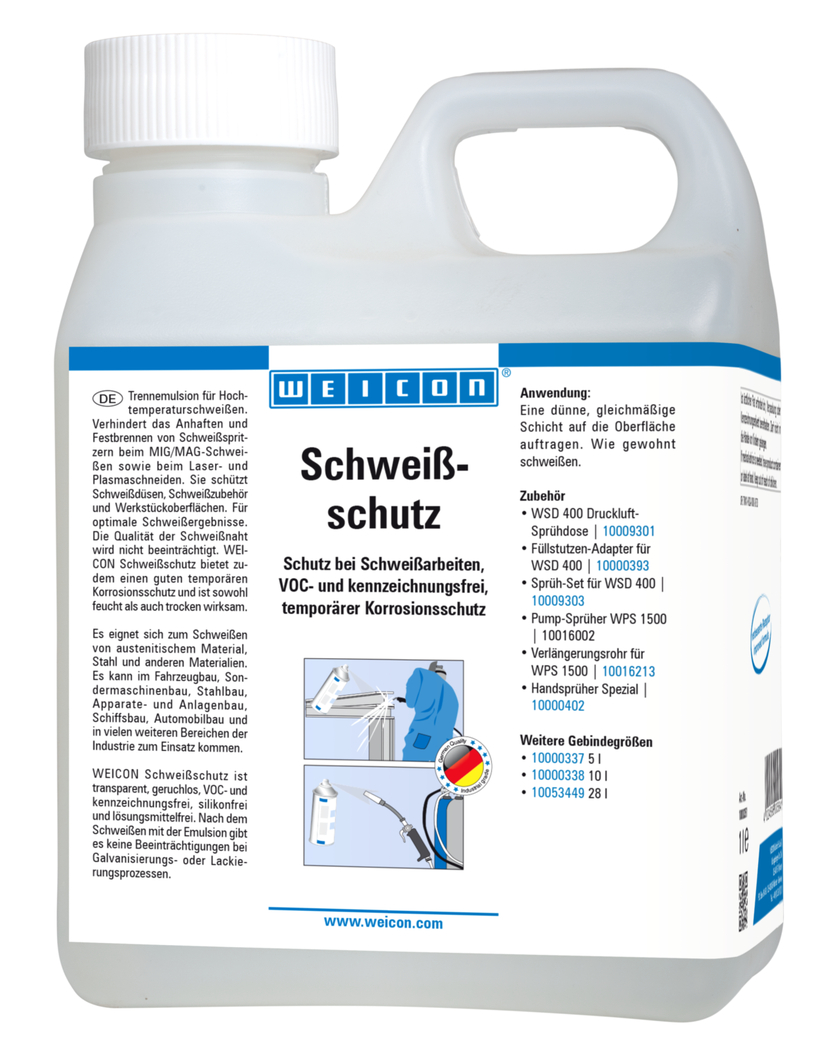 Ochrana pri zváraní | biologicky odbúrateľná ochrana pre zváračské práce