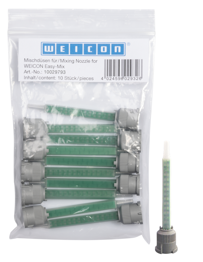 Quadro-zmiešavacia dýza B | statický mixér pre štandardné kartuše