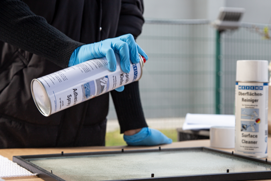 Lepidlo v spreji | sprühbarer Kontaktklebstoff, ideal für Pappe und Papier