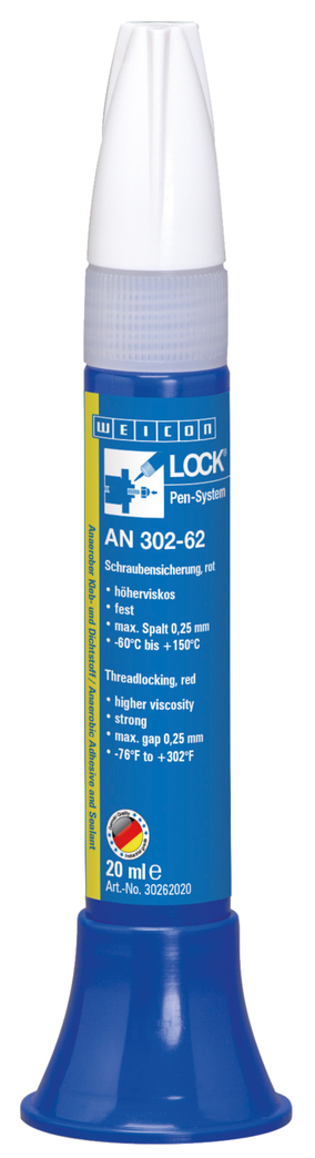 WEICONLOCK® AN 302-62 zaistenie skrutiek | pevný, vyššia viskozita