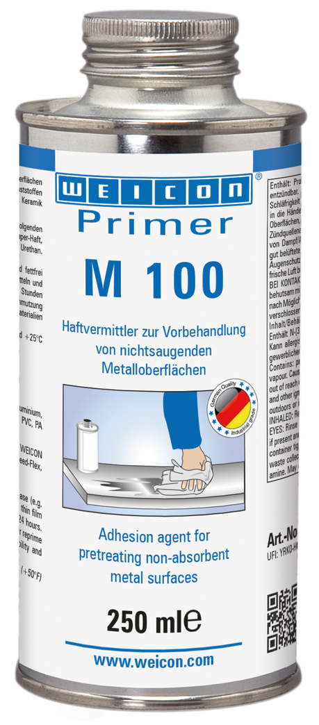 WEICON Primer M 100 | Haftvermittler für nichtsaugende Metalloberflächen