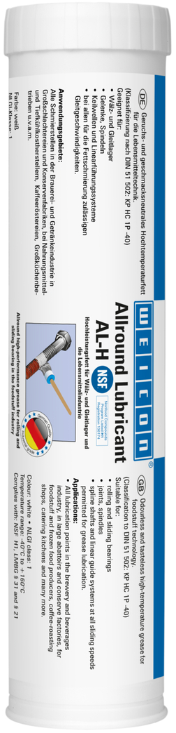 AL-H vysoko výkonné mazivo | potravinárske vysokoteplotné mazivo AL-H vysoko výkonné mazivo | potravinárske vysokoteplotné mazivo