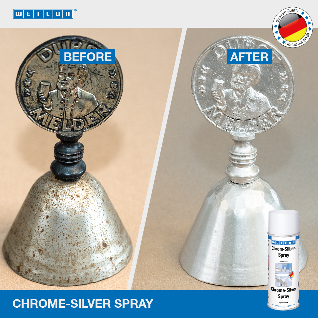 Chróm-striebro-sprej | vysoko lesklý povrchový náter